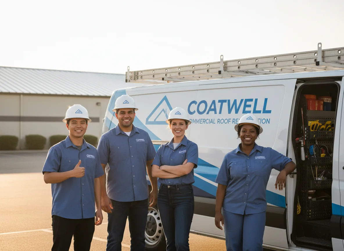 Commercial roof coating company in Marcellus, MI